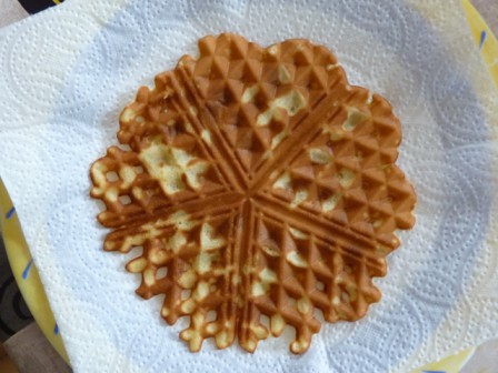 Une gaufre à la lyonnaise